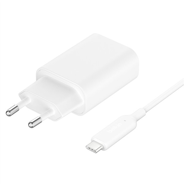 Belkin UltraCharge Ladepad Qi2 25W mit Netzteil weiß WIA014kqWH