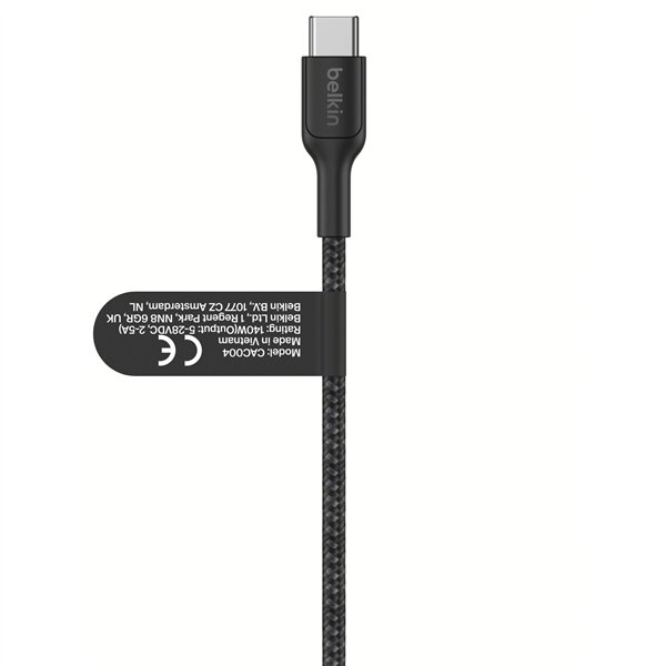 Belkin BOOSTCHARGE Pro 140W 1,5m USB-C Kabel schw. CAC004hq1.5MBK
