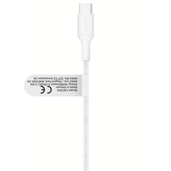 Belkin BOOSTCHARGE Pro 140W 1,5m USB-C Kabel weiß  CAC004hq1.5MWH