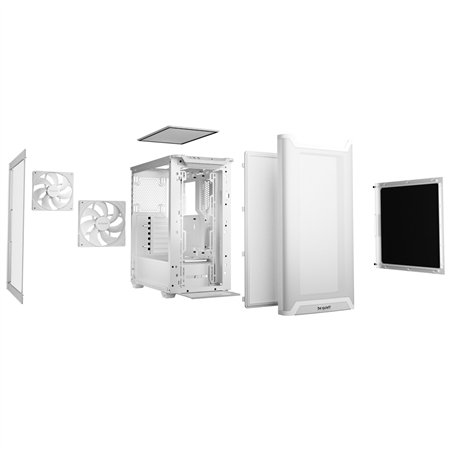 be quiet! PURE BASE 501 Airflow Window White Gehäuse
