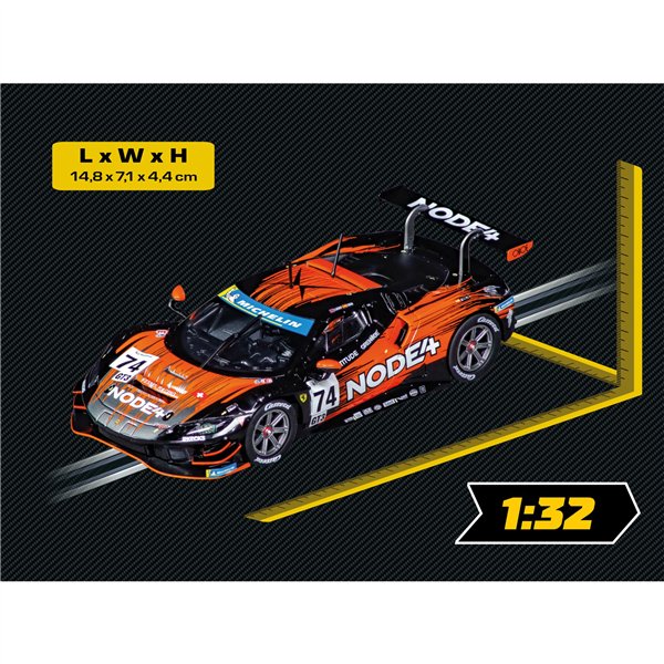 Carrera Digital 132 Ferrari 296 GT3 Kessel Racing, No.74