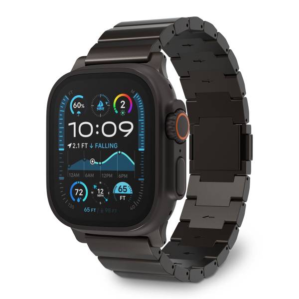 Decoded Titanium Strap for Apple Watch Ultra 1&2 Titanium Black