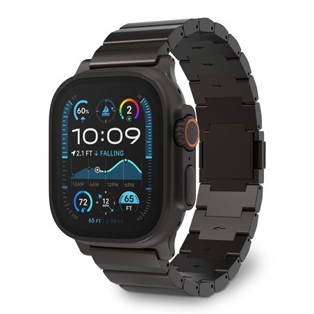 Decoded Titanium Strap for Apple Watch Ultra 1&2 Titanium Black