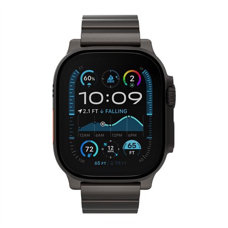 Decoded Titanium Strap for Apple Watch Ultra 1&2 Titanium Black