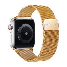 Decoded Milanaise Traction Strap 38/40/41/42mm Shiny Gold