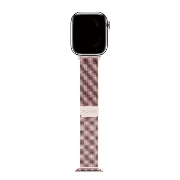 Decoded Milanaise Traction Strap 44/45/46/49mm Rose Gold