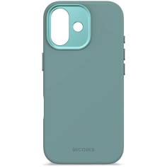 Decoded AntiMicrobial Silicone Backcover iPhone 17 Retro Blue 2
