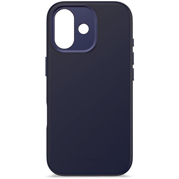 Decoded AntiMicrobial Silicone Backcover iPhone 17 True Navy