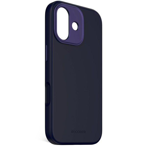 Decoded AntiMicrobial Silicone Backcover iPhone 17 True Navy