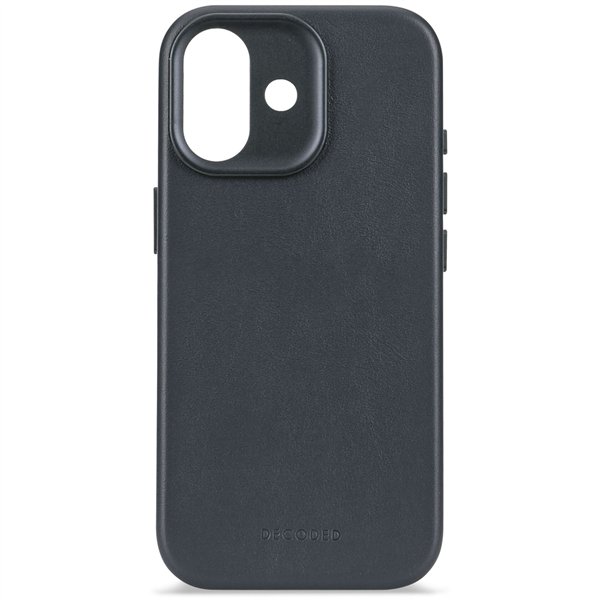 Decoded Leather Backcover iPhone 17 Navy Shadow