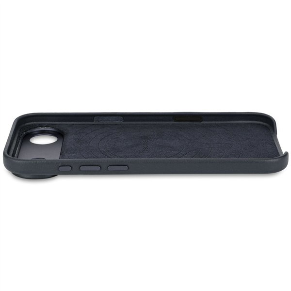 Decoded Leather Backcover iPhone 17 Navy Shadow