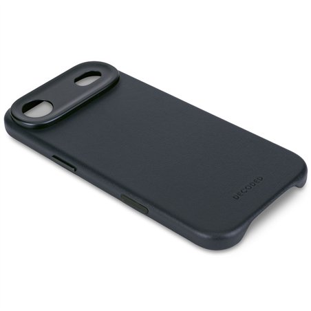 Decoded Leather Backcover iPhone 17 Navy Shadow