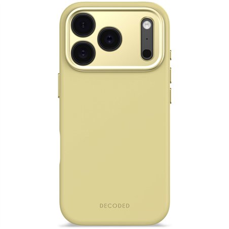 Decoded AntiMicrobial Silicone Backcover iP 17 Pro  Yuma Yellow