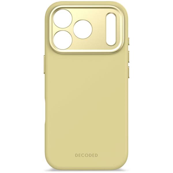 Decoded AntiMicrobial Silicone Backcover iP 17 Pro  Yuma Yellow