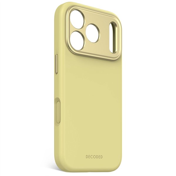 Decoded AntiMicrobial Silicone Backcover iP 17 Pro  Yuma Yellow
