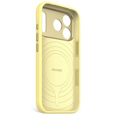 Decoded AntiMicrobial Silicone Backcover iP 17 Pro  Yuma Yellow