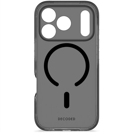 Decoded DropTec Transparent Backcover iP 17 Pro Black