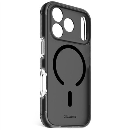 Decoded DropTec Transparent Backcover iP 17 Pro Black