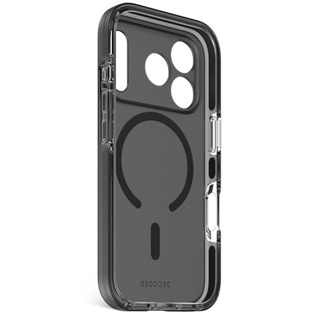 Decoded DropTec Transparent Backcover iP 17 Pro Black