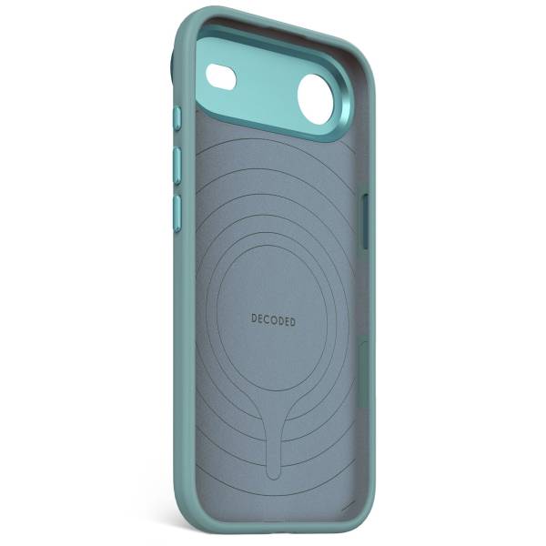 Decoded AntiMicrobial Silicone Backcover iP 17 Air Retro Blue