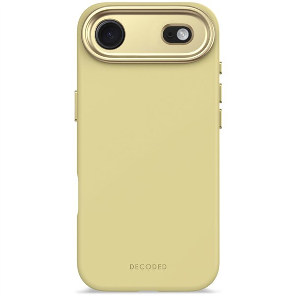 Decoded AntiMicrobial Silicone Backcover iP 17 Air Yuma Yellow