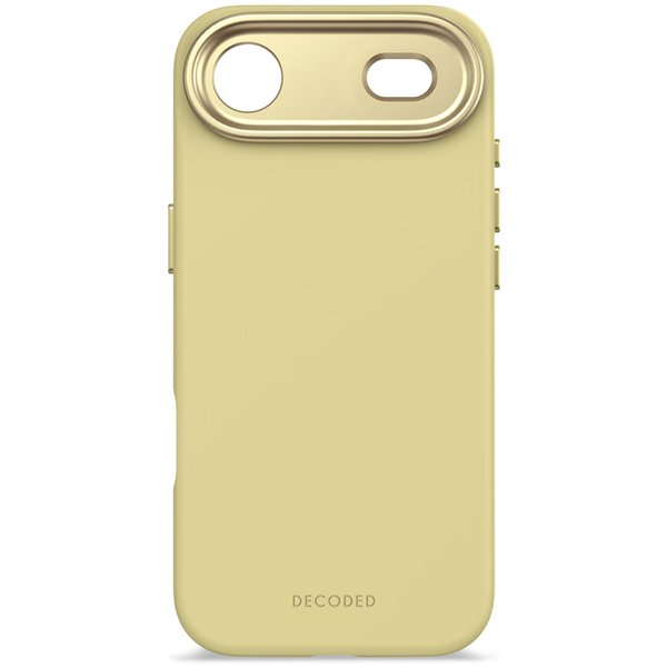 Decoded AntiMicrobial Silicone Backcover iP 17 Air Yuma Yellow