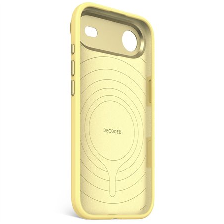 Decoded AntiMicrobial Silicone Backcover iP 17 Air Yuma Yellow