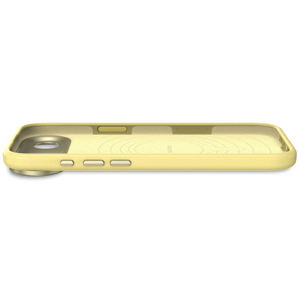 Decoded AntiMicrobial Silicone Backcover iP 17 Air Yuma Yellow