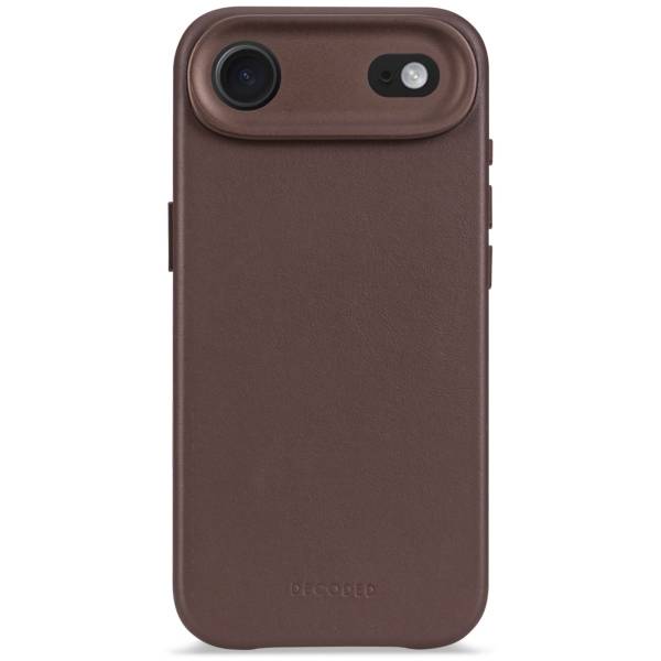 Decoded Leather Backcover iPhone 17 Air Chocolate Brown