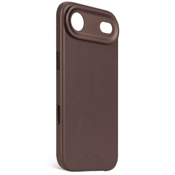 Decoded Leather Backcover iPhone 17 Air Chocolate Brown