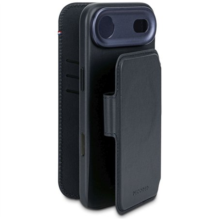 Decoded Leather Detachable Wallet iPhone 17 Air Navy Shadow