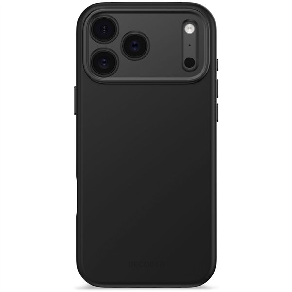 Decoded AntiMicrobial Silicone Backcover iP 17 Pro Max Black