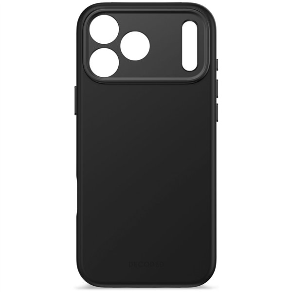 Decoded AntiMicrobial Silicone Backcover iP 17 Pro Max Black