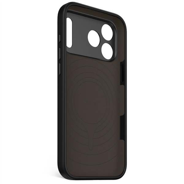 Decoded AntiMicrobial Silicone Backcover iP 17 Pro Max Black