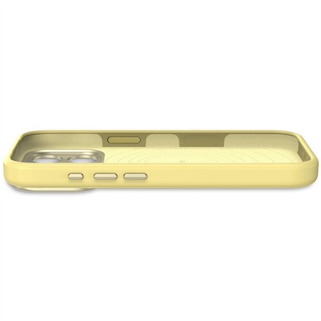 Decoded AntiMicrobial Silicone Backcover iP 17 Pro Max Yellow