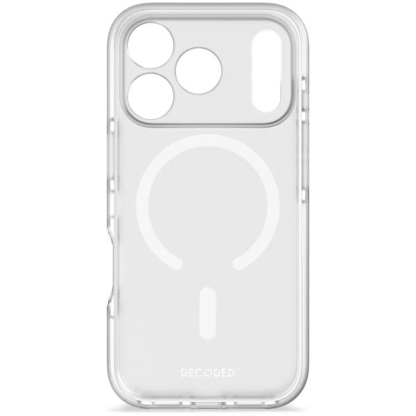Decoded DropTec Transparent Backcover iP 17 Pro Max White