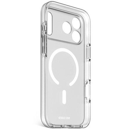 Decoded DropTec Transparent Backcover iP 17 Pro Max White