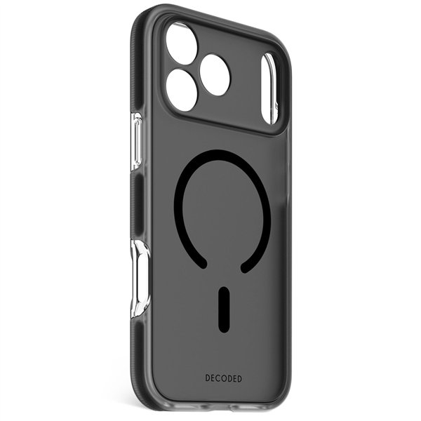 Decoded DropTec Transparent Backcover iP 17 Pro Max Black