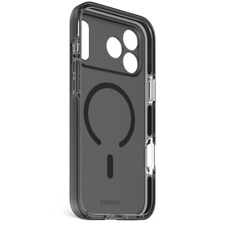 Decoded DropTec Transparent Backcover iP 17 Pro Max Black