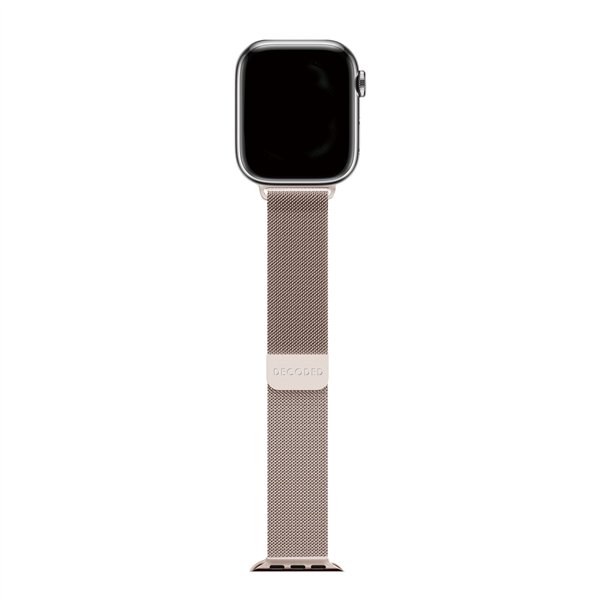 Decoded Milanaise Traction Strap 44/45/46/49mm Matte Gold