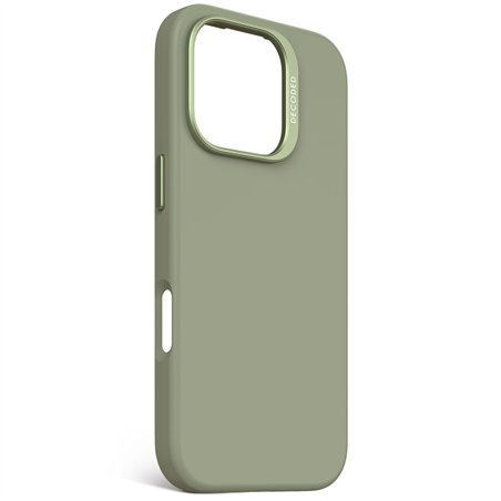 Decoded AntiMicrobial Silicone Backcover iPhone 16 Pro Jade
