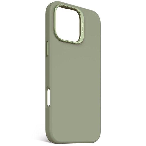 Decoded AntiMicrobial Silicone Backcover iPhone 16 Pro Max Jade