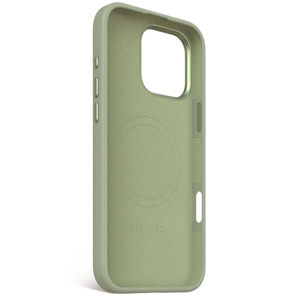 Decoded AntiMicrobial Silicone Backcover iPhone 16 Pro Max Jade