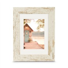 Hama Cottage Altweiß       20x30 Kunstst.inkl.Passepartout 193346