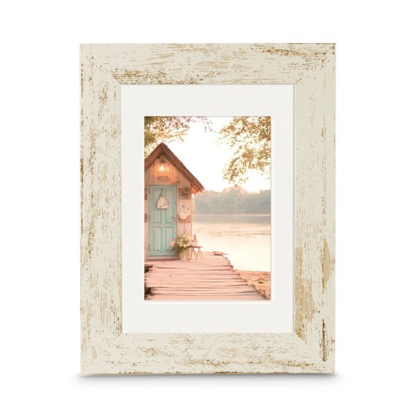 Hama Cottage Altweiß       20x30 Kunstst.inkl.Passepartout 193346