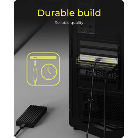 ICY BOX IB-AC553 Adapter USB-E zu USB-C 20Gbit/s