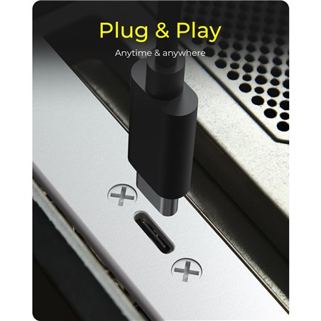 ICY BOX IB-AC553 Adapter USB-E zu USB-C 20Gbit/s