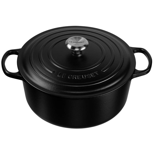 Le Creuset Signature casseruola roton. 28 cm nero