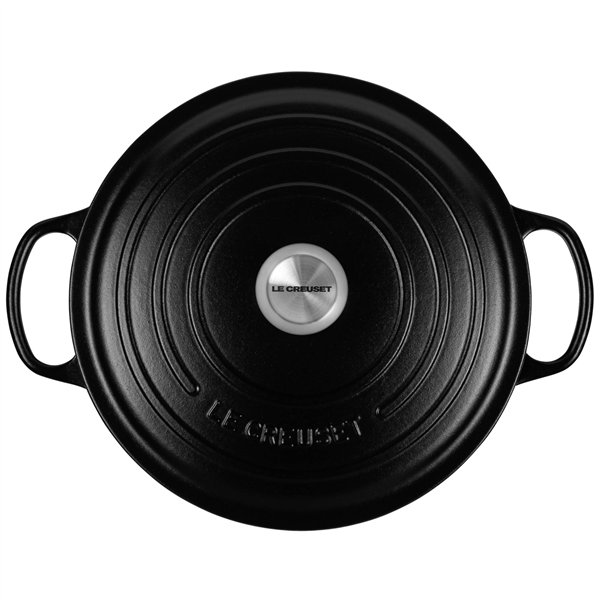 Le Creuset Signature casseruola roton. 28 cm nero