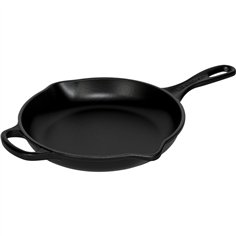 Le Creuset padella per friggere e da portata ghisa nero 23 cm